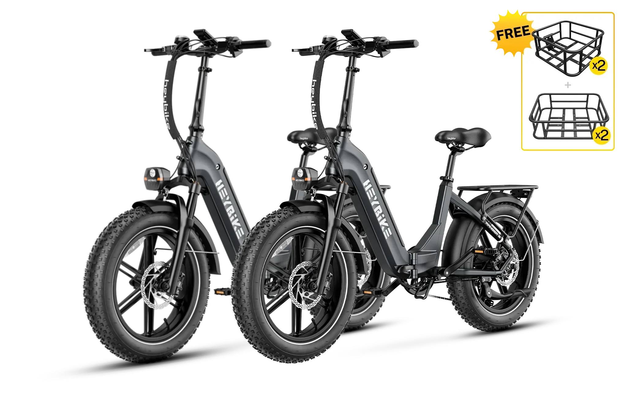 Heybike Ranger S 1000W Combo - Green Vista Living