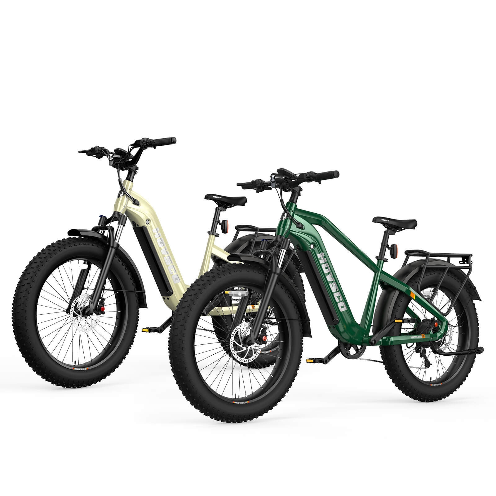 HOVSCO HovAlpha 26" Fat Tire Electric Bike - Green Vista Living