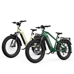 HOVSCO HovAlpha 26" Step-Thru Fat Tire Ebike - Green Vista Living