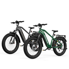 HOVSCO HovAlpha 26" Fat Tire Electric Bike - Green Vista Living