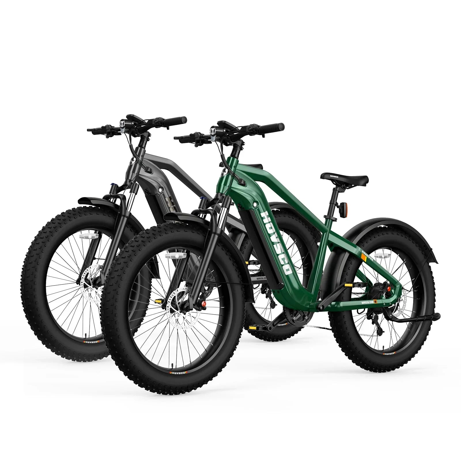 HOVSCO HovAlpha 26" Fat Tire Electric Bike - Green Vista Living