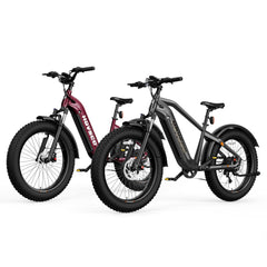 HOVSCO HovAlpha 26" Step-Thru Fat Tire Ebike - Green Vista Living