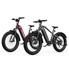 HOVSCO HovAlpha 26" Step-Thru Fat Tire Ebike - Green Vista Living