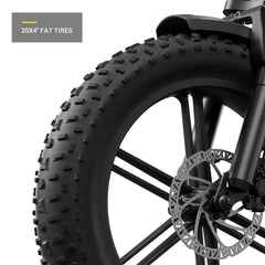 HOVSCO HovGtrs 1500W Moped-style Electric Bike - Green Vista Living