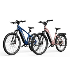 HOVSCO HovRanger 27.5" Step-Thru Commuter Bike - Green Vista Living