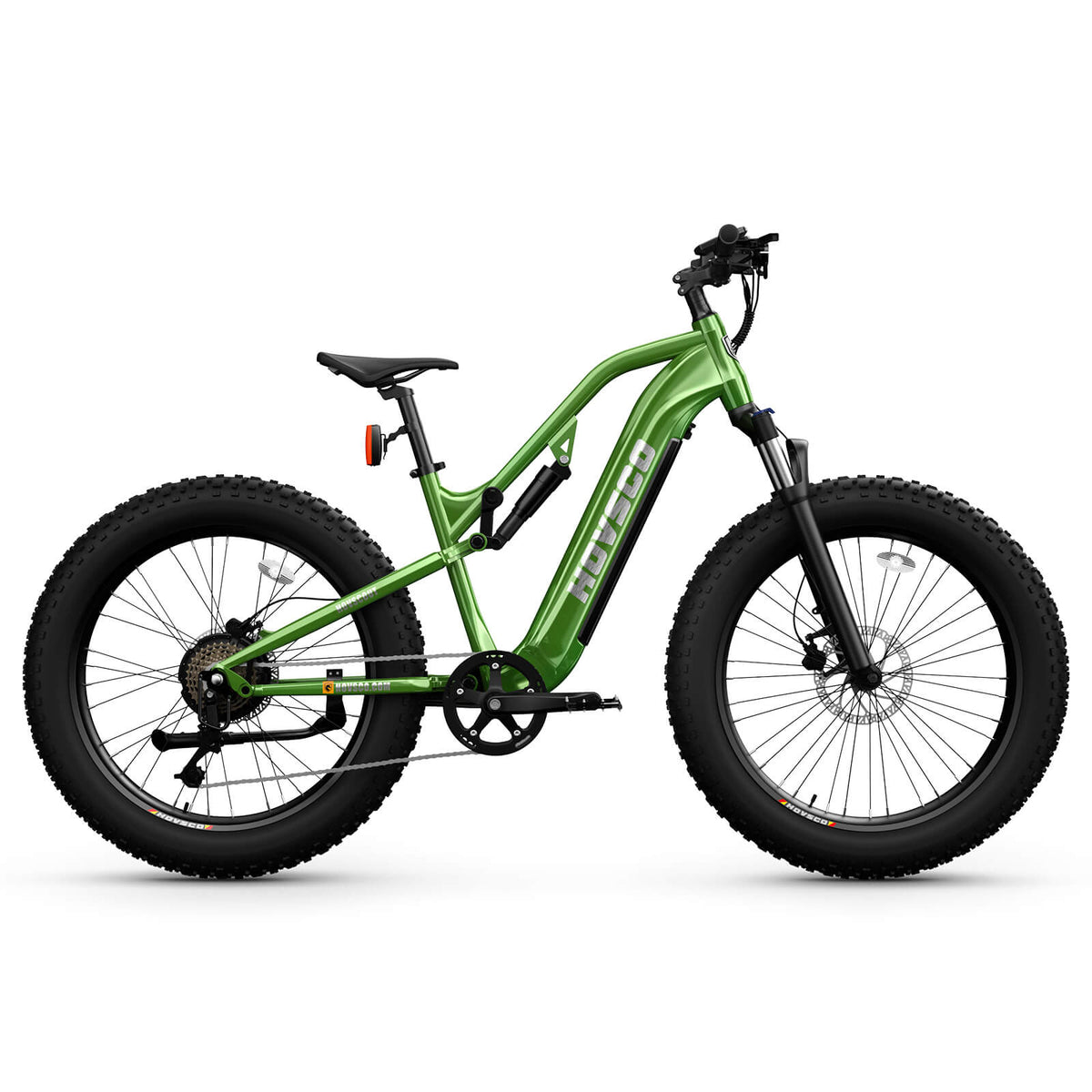 HOVSCO HovScout 26" Full Suspension Fat Tire Ebike - Green Vista Living