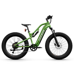 HOVSCO HovScout 26" Full Suspension Fat Tire Ebike - Green Vista Living
