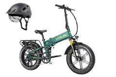 Vitilan I7 Pro Folding Full Suspension Electric Bike - Green Vista Living