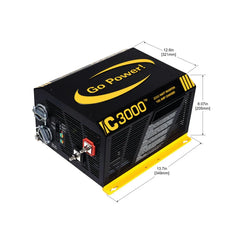 Go Power! IC Series 3000-Watt Inverter Charger - Green Vista Living