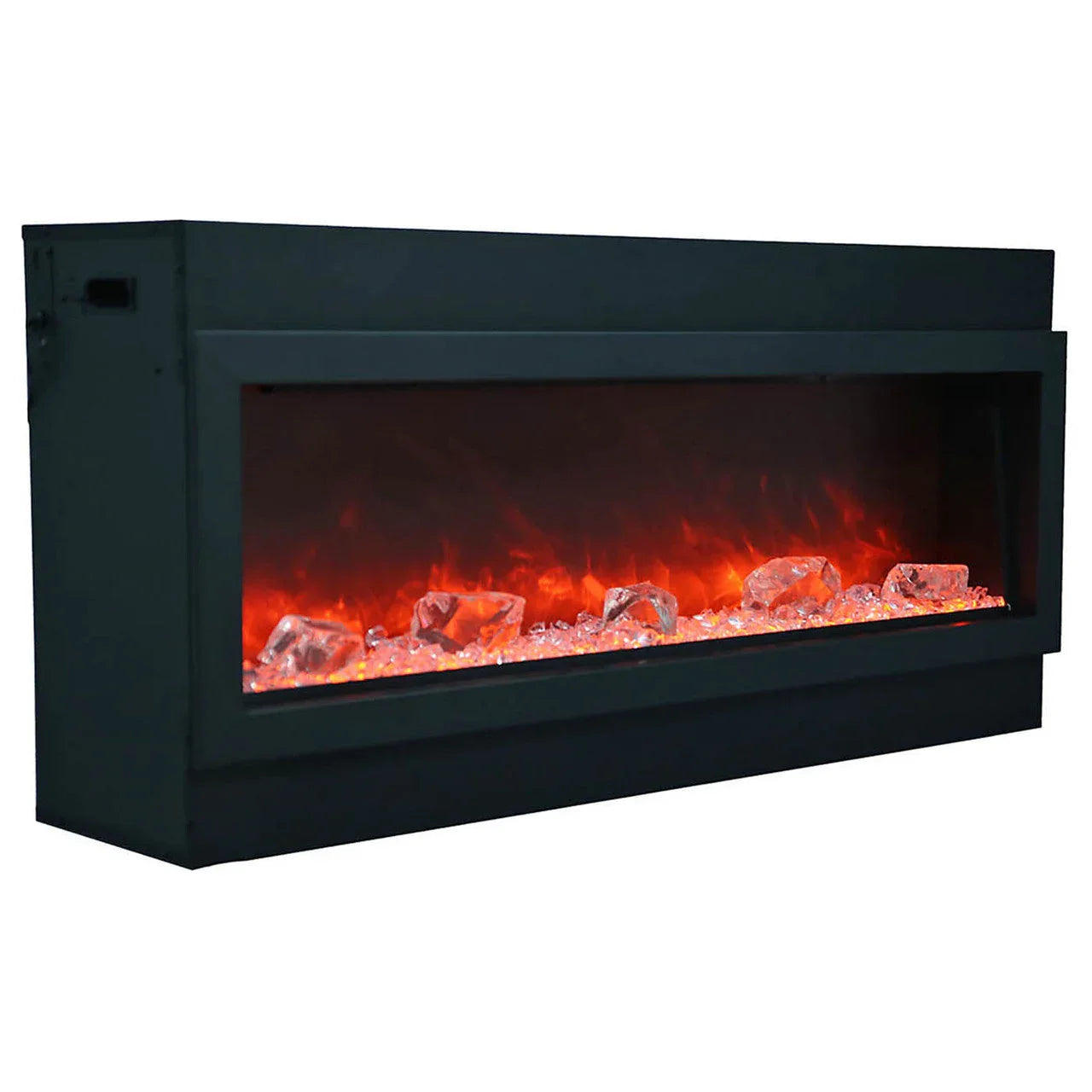 Amantii Panorama Deep Extra Tall 72 Inch Indoor Outdoor Electric Fireplace - Green Vista Living