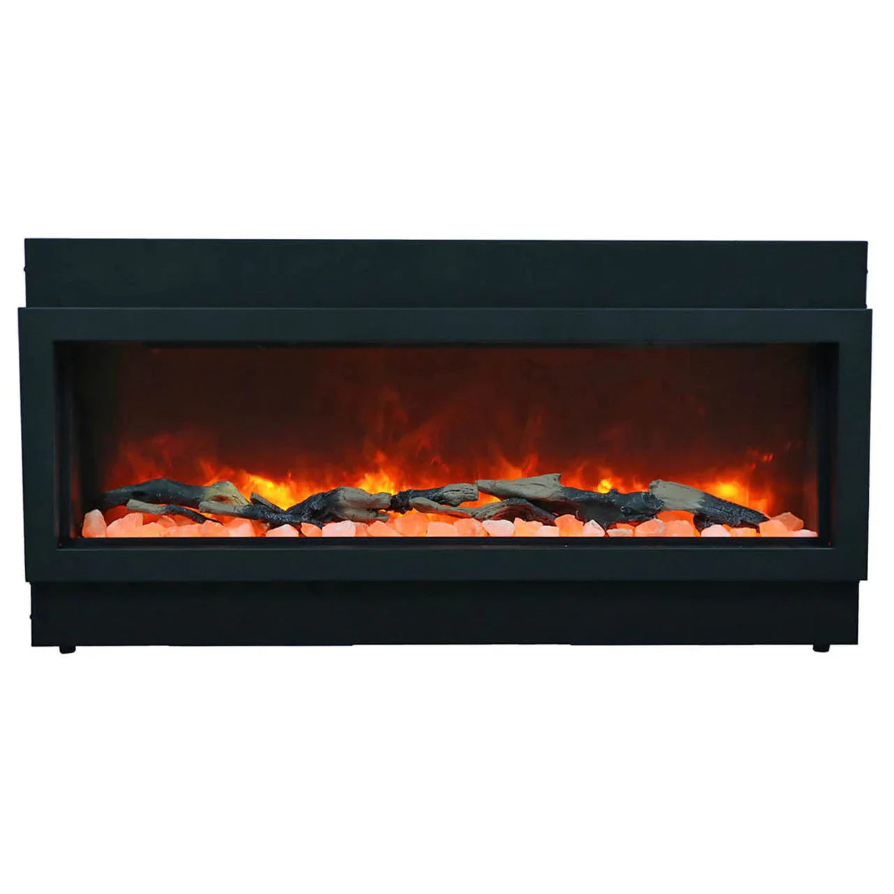 Amantii Panorama Deep Extra Tall 72 Inch Indoor Outdoor Electric Fireplace - Green Vista Living