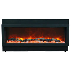 Amantii Panorama Deep Extra Tall 72 Inch Indoor Outdoor Electric Fireplace - Green Vista Living