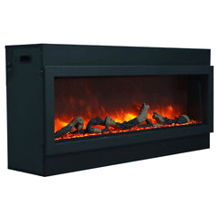 Amantii Panorama Deep Extra Tall 40 Inch Indoor Outdoor Electric Fireplace