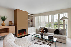 Amantii Tru-View XL XT 88 Inch Indoor Outdoor 3 Sided Electric Fireplace