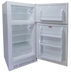 SunStar 16CU Solar/DC Refrigerator - White ST-16RF - Green Vista Living