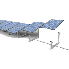 IntegraRack IR-15 Solar Panel Ground Mount | 15 Degree Angle | Aircraft Grade Aluminum IntegraRack