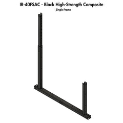 IntegraRack IR-40FSAC Solar Panel Ground Mount | 15-40 Degree Angle | Black High-Strength Composite - Green Vista Living