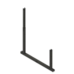 IntegraRack IR-40FSAC Solar Panel Ground Mount | 15-40 Degree Angle | Black High-Strength Composite - Green Vista Living