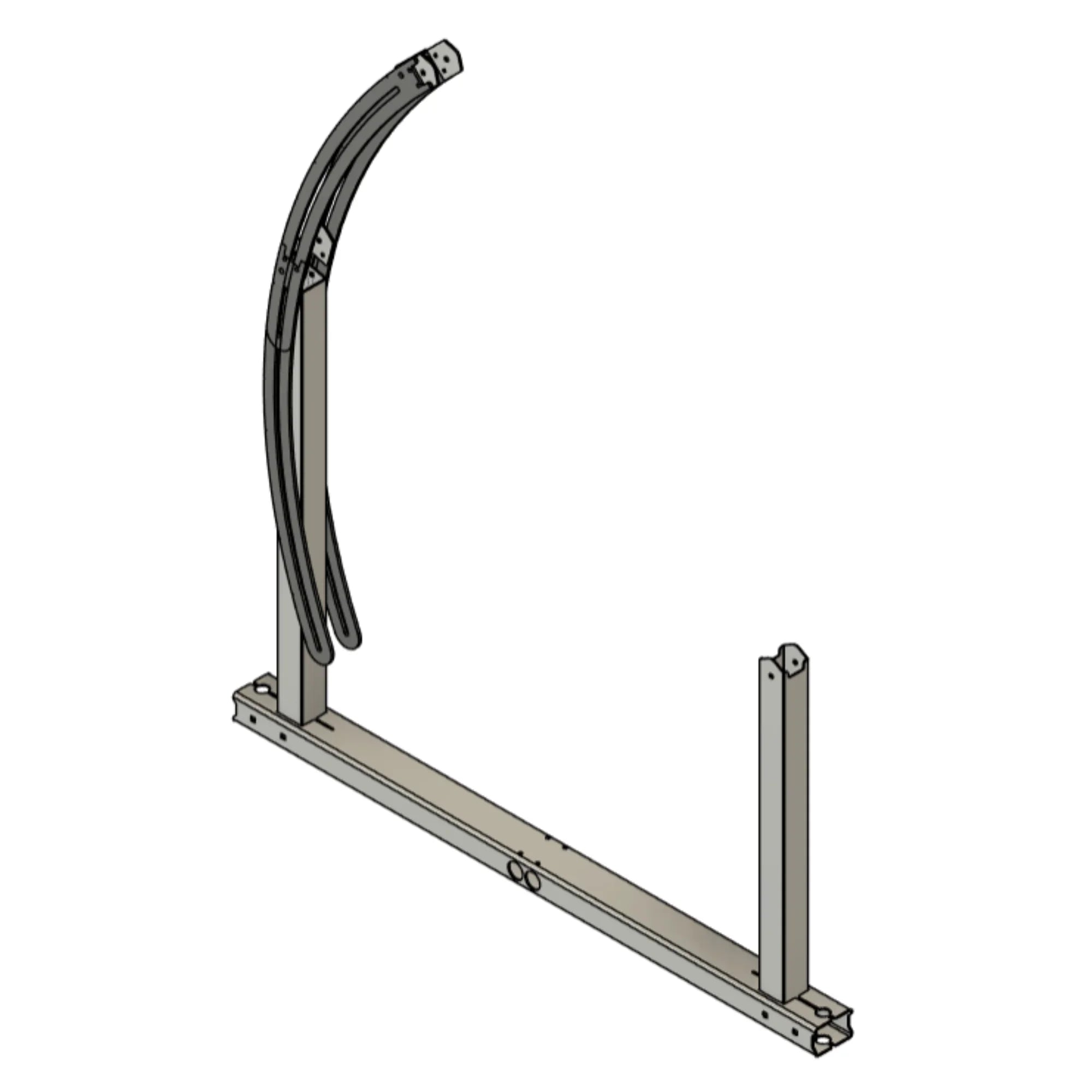IntegraRack IR-45ASA Solar Panel Ground Mount | 15-45 Degree Adjustable Angle | Aircraft Grade Aluminum IntegraRack
