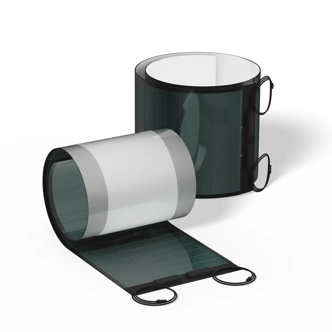 BougeRV Yuma 100W CIGS Thin-film Flexible Solar Panel with Tape (Long Version) - Green Vista Living