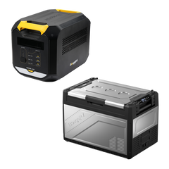 ROVER2000 Semi-Solid Portable Power Station with ROCKY Metal Fridge