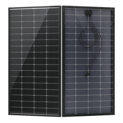 BougeRV 200 Watt Rigid Bifacial 10BB Mono Solar Panel