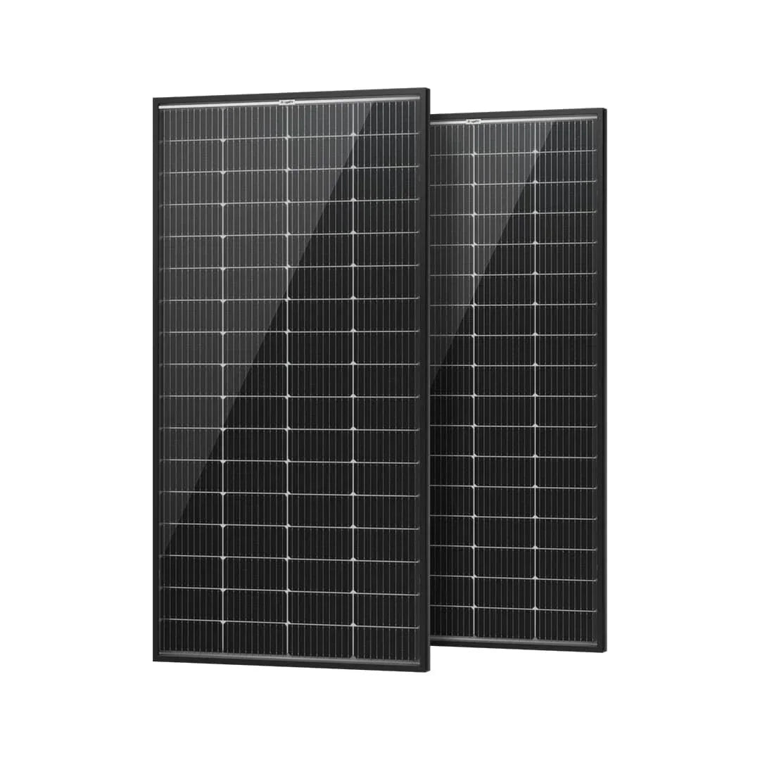 BougeRV 200 Watt Rigid Bifacial 10BB Mono Solar Panel - Green Vista Living