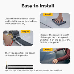 BougeRV Flexible Solar Panel Waterproof Butyl Rubber Tape - Green Vista Living