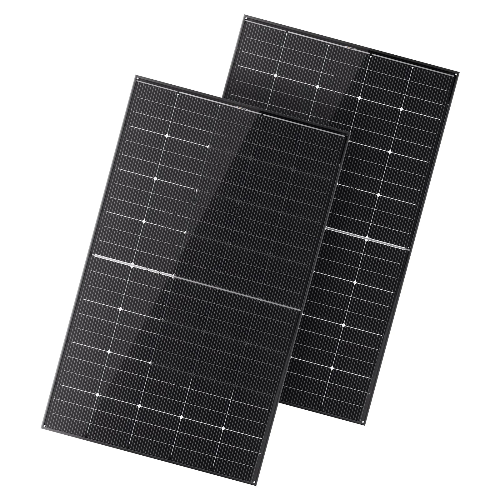 BougeRV 300 Watt N-Type Rigid Bifacial 16BB Mono Solar Panel - Green Vista Living