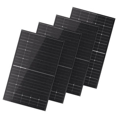 BougeRV 300 Watt N-Type Rigid Bifacial 16BB Mono Solar Panel