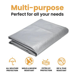 15' x 15' Super Heavy Duty Poly Tarp - Green Vista Living