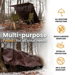 30’ x 50’ Super Heavy Duty Poly Tarp - Green Vista Living