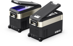 JP40 Pro Dual Zone Wheeled Portable Freezer With Cover | ICECO | 40 LT