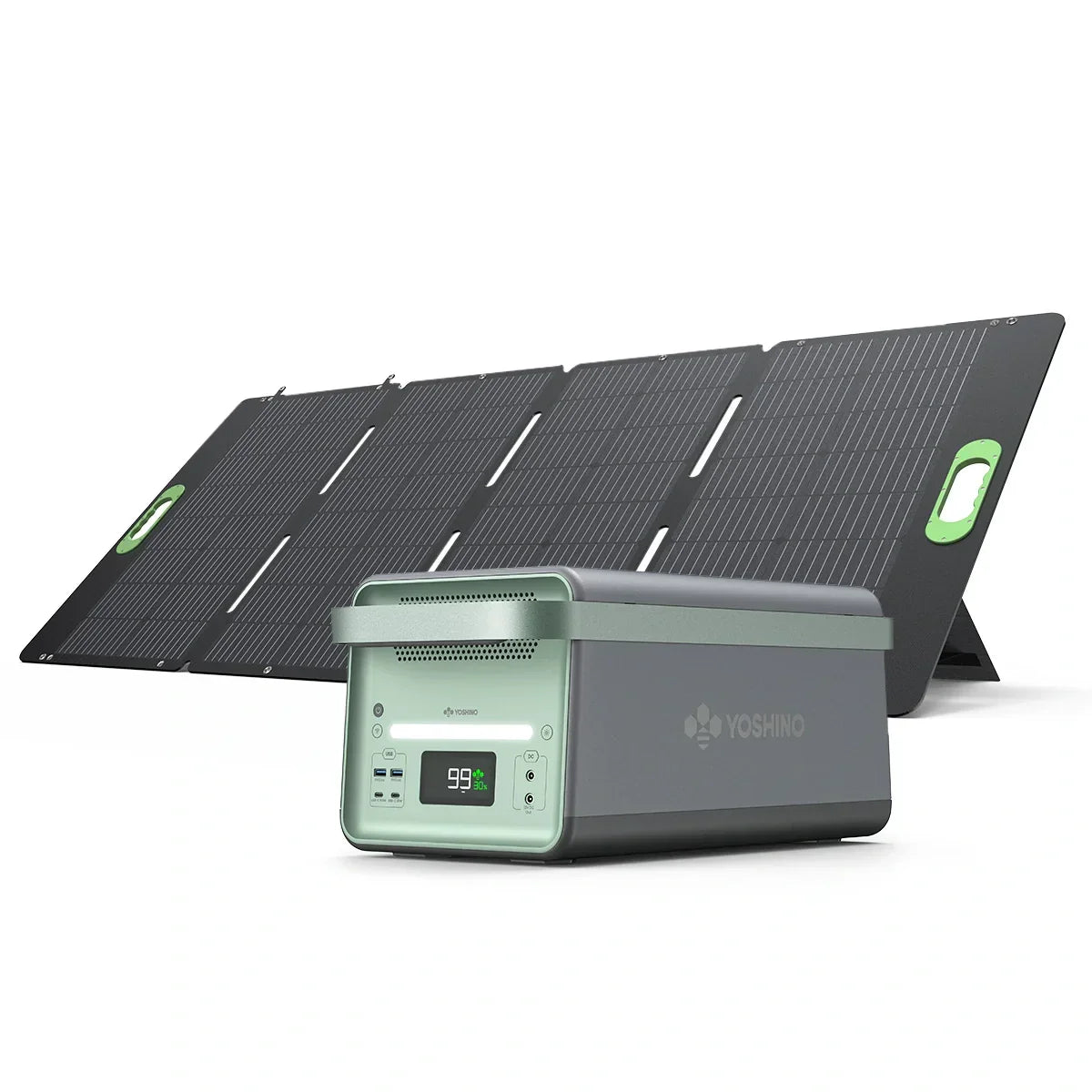 Yoshino B4000 Power Station with SP200 Solar Panel - Green Vista Living