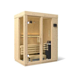 Kohler C1 - Indoor Sauna Kit Scandinavian Spruce, Up to 5 Persons - Green Vista Living