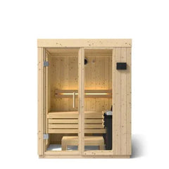 Kohler C1 - Indoor Sauna Kit Scandinavian Spruce, Up to 5 Persons - Green Vista Living