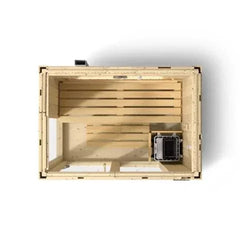 Kohler C1 - Indoor Sauna Kit Scandinavian Spruce, Up to 5 Persons - Green Vista Living
