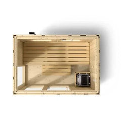 Kohler C1 - Indoor Sauna Kit Scandinavian Spruce, Up to 5 Persons - Green Vista Living