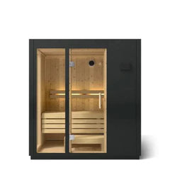 Kohler C1 - Indoor Sauna Kit Graphite Grey, Up to 5 Persons