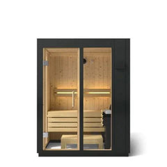 Kohler C1 - Indoor Sauna Kit Graphite Grey, Up to 5 Persons