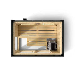 Kohler C1 - Indoor Sauna Kit Graphite Grey, Up to 5 Persons - Green Vista Living