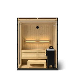 Kohler C1 - Indoor Sauna Kit Graphite Grey, Up to 5 Persons