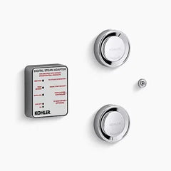 Kohler Invigoration Series DTV+ H-5549-K1 Tandem Steam Adapter Kit with Two Steam Heads, Temperature Sensor, Adapter (18kW to 30kW) - Green Vista Living