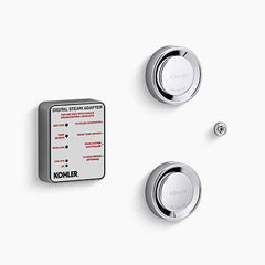 Kohler Invigoration Series DTV+ H-5549-K1 Tandem Steam Adapter Kit with Two Steam Heads, Temperature Sensor, Adapter (18kW to 30kW)
