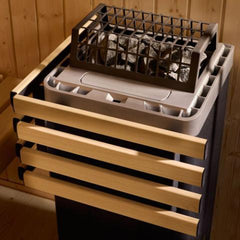 Kohler C1 - Indoor Sauna Kit Scandinavian Spruce, Up to 5 Persons