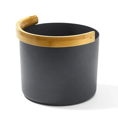 KOLO Sauna Bucket 2 with curved Handle, Bamboo/Aluminum, 1.5Gal - Green Vista Living
