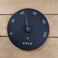 KOLO Hygrometer Round Black - Green Vista Living