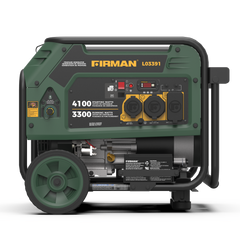 FIRMAN Power Equipment LPG Portable Generator 4100/3300W Electric Start