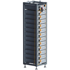 Sol-Ark L3-HV-60kWh battery storage system with modular rack design
