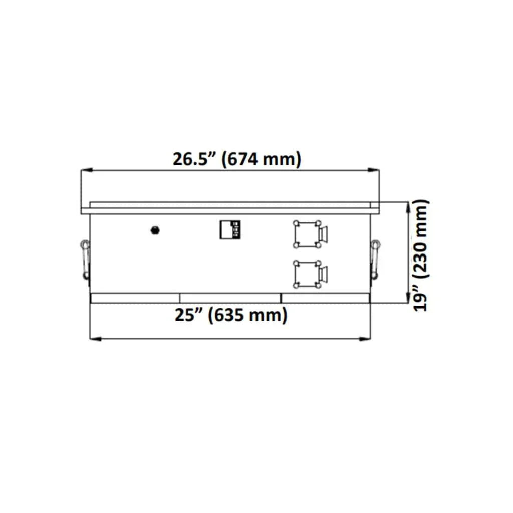 5kWh Fortress LFP-5K-48V Lithium Battery (100Ah) - Green Vista Living